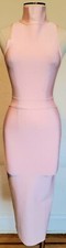 House Of CB London Pink Sleeveless Fitted Dress Size S