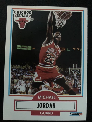 Michael Jordan 1990-1991 1990 Fleer Card #26 (613)