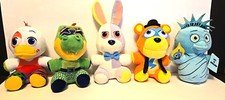 Five Nights At Freddy's FNAF Lot of 5 Stuffed Plush Freddy Stuffed Animals 8"