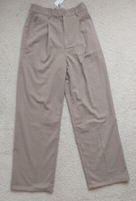 Woman's  Linen Beige Wide Leg Pants Size 4 Urban Outfitters NWT
