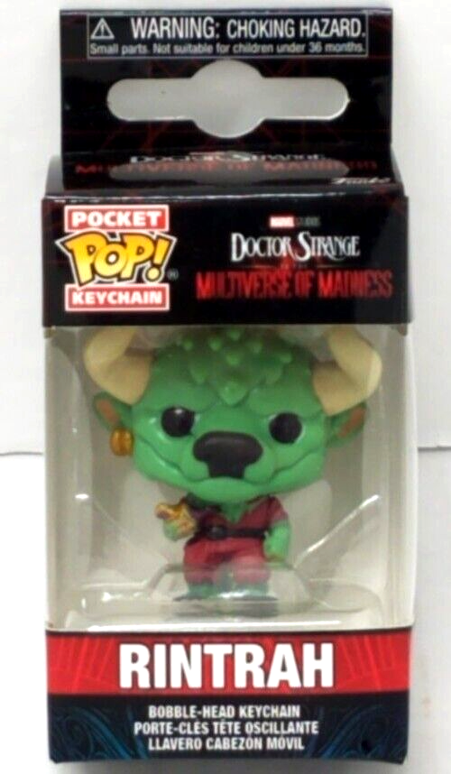 Funko POP! Keychain Marvel Doctor Strange Rintrah – Vinyl-Schlüsselanhänger Ca. 5 Cm, Offizielle Fanware