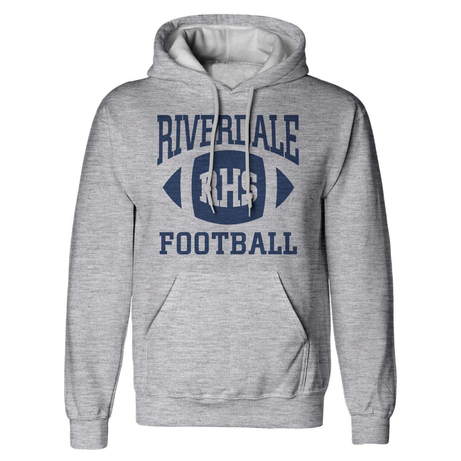 Riverdale Unisex Adult Football Hoodie (XL) (Heather Grey)