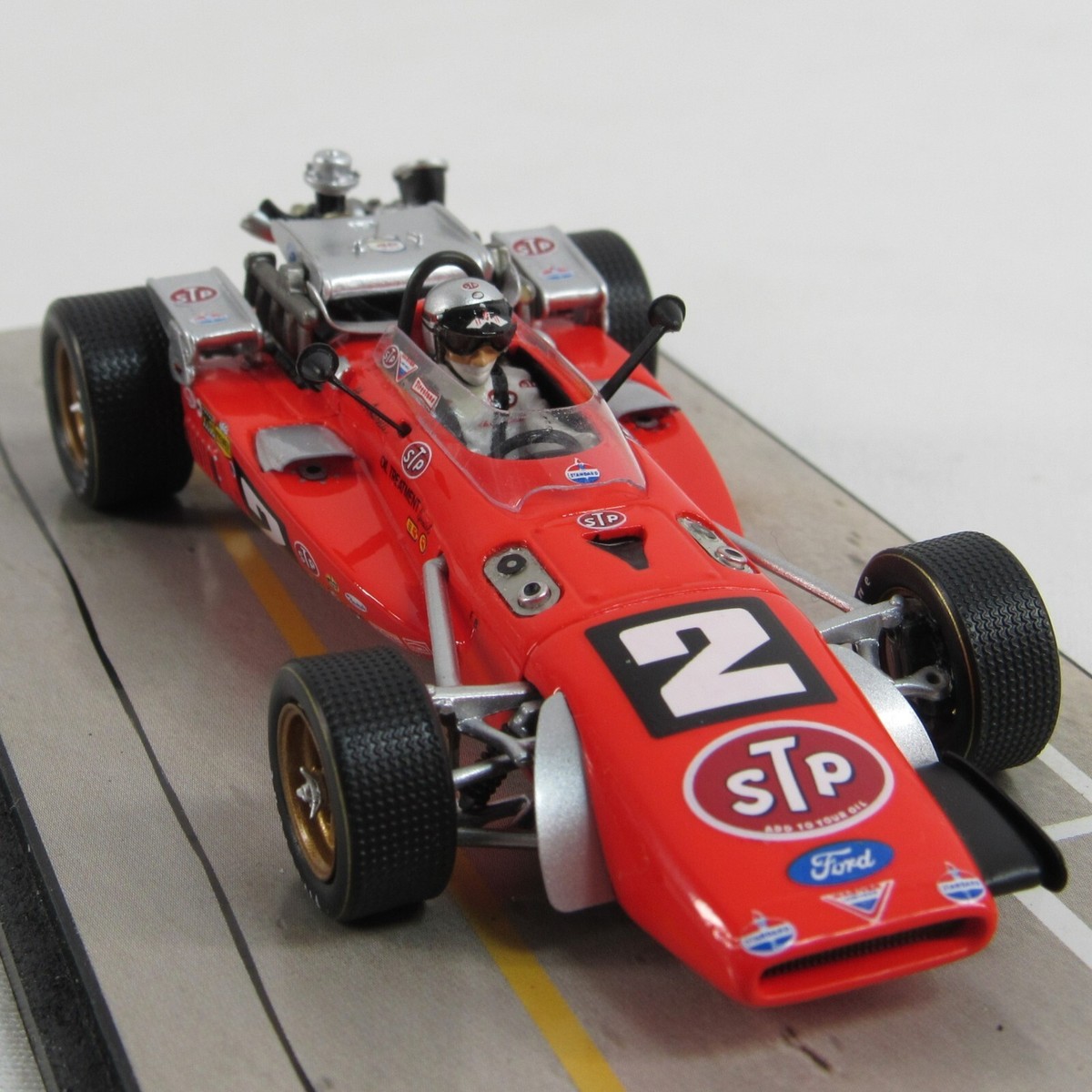 Mario Andretti #2 STP Brawner Hawk Ford 1969 Indy 500 Winner