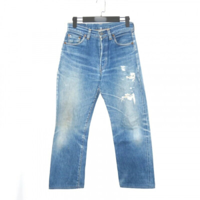1996's Vintage Levi's 501 XX Denim Pants in Blue, Size:W30
