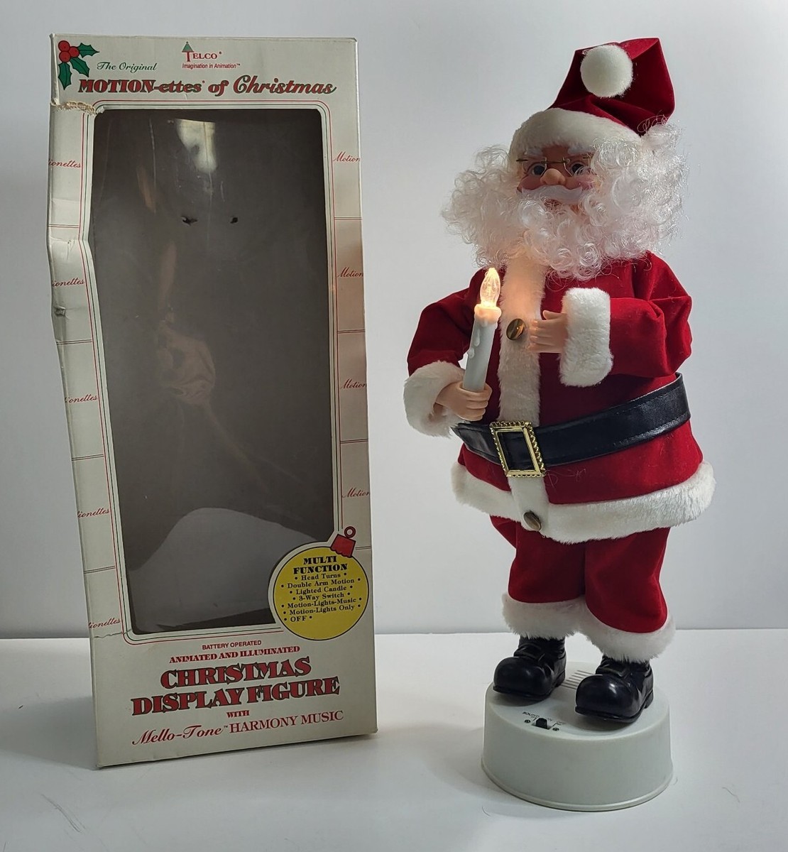 Vintage Telco Motion-Ettes Of Christmas Santa 17