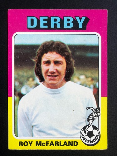 Topps Fußballkarten 1975-76 graue & rote Rückseiten - Clubs A - M - Bild 82 von 196