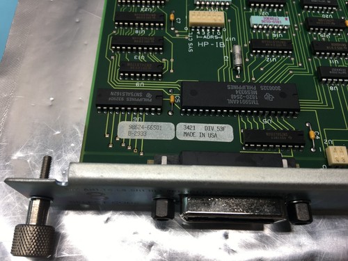 Hewlett Packard HP 98624-66501 PCB, HP-IB, 98624A, 125007 - Picture 5 of 18