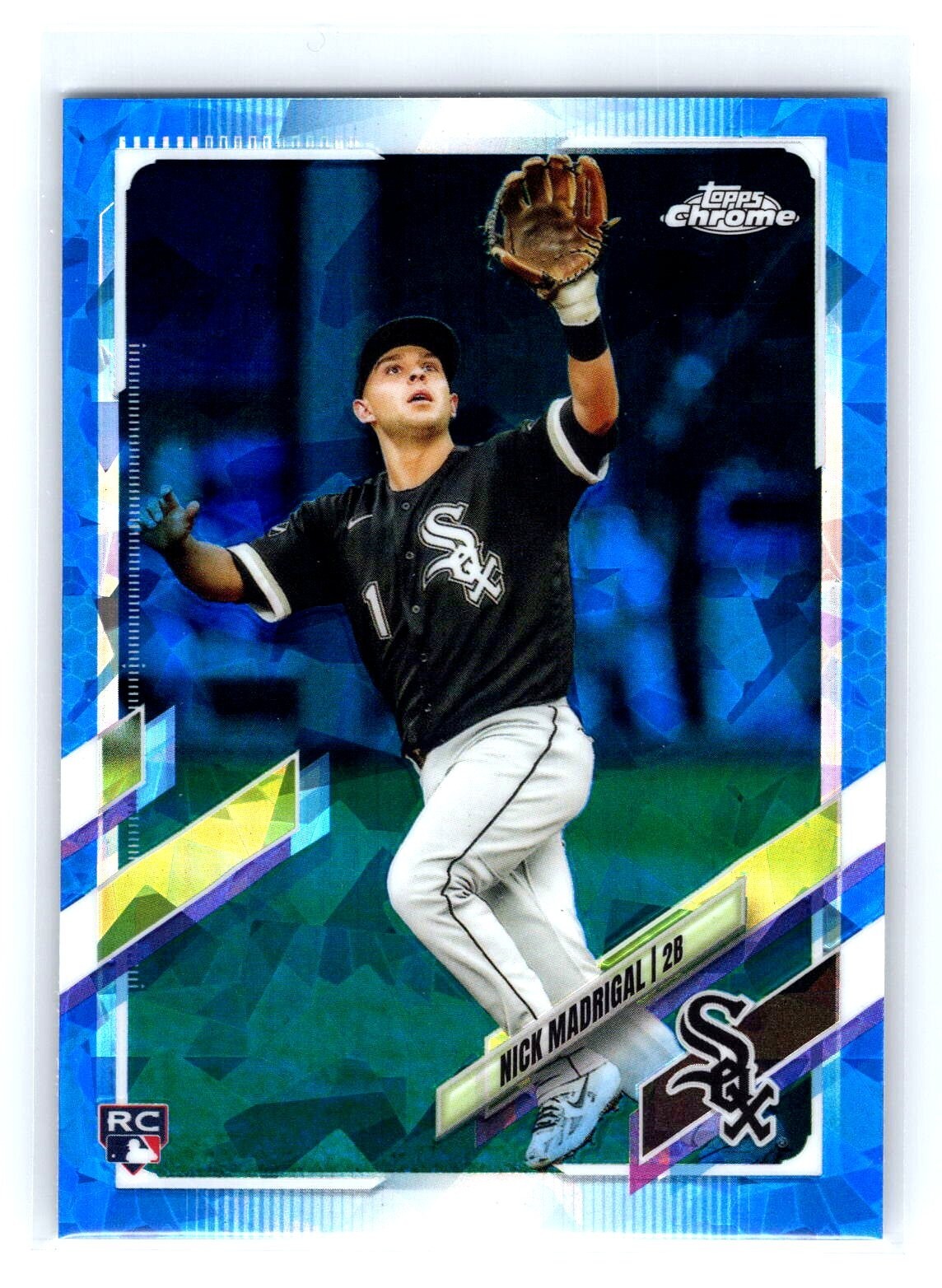 2021 Topps Chrome Sapphire #197 Nick Madrigal RC Chicago White Sox