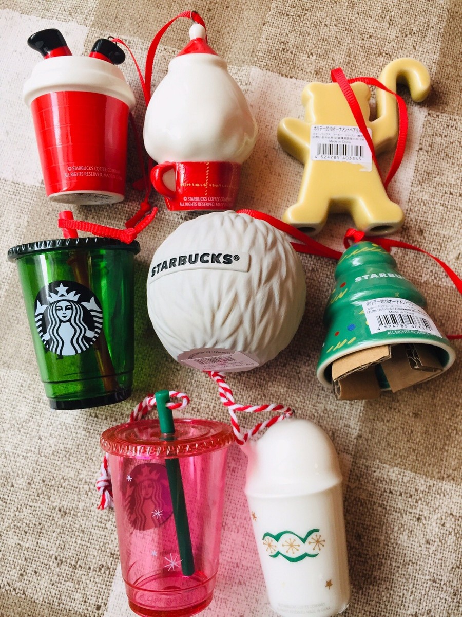 Starbucks 2019 ホリデー オーナメント 6個セット Starbucks