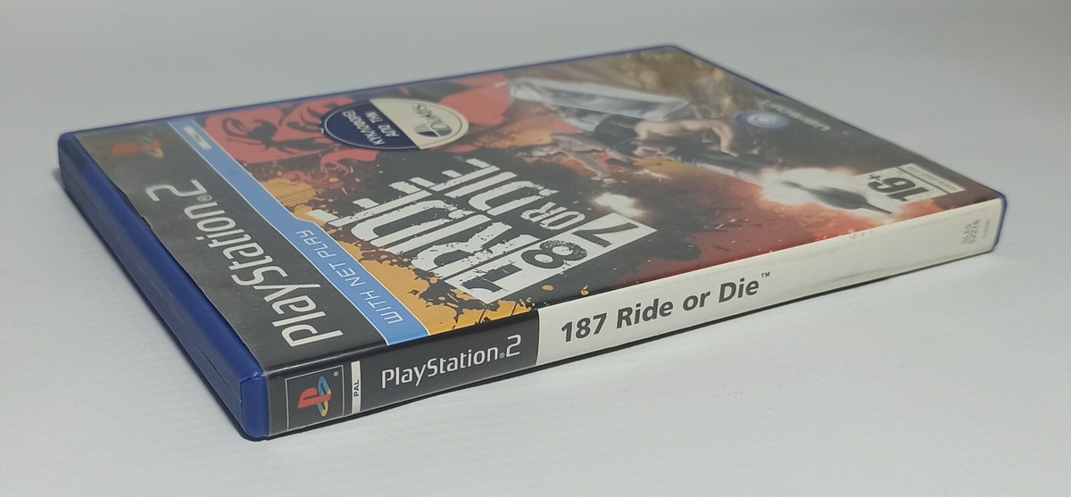 SONY PLAYSTATION 2 PS2 PAL EUROPE UBISOFT 187 RIDE OR DIE VIDEO