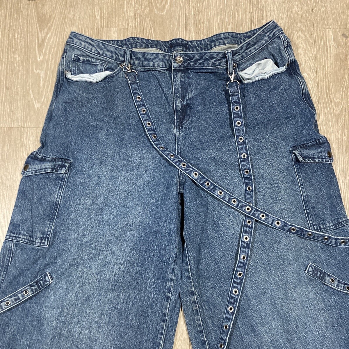パンツ 00s AMOK LONDON RAVE PANTS Y2K Y3K Amok London