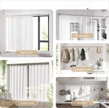 Spring Tension Shower Curtain Rod, 54-90 Inch Rustproof, Adjustable Shower