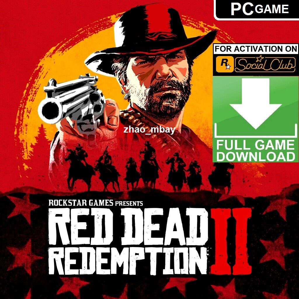 Red Dead Redemption 2 PC Steam Digital Global (No Key) (Read Desc)