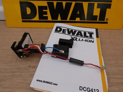 DeWALT DCG412 TYP 2 10 & 11 18V WINKELSCHLEIFER SCHALTERBAUGRUPPE N414107