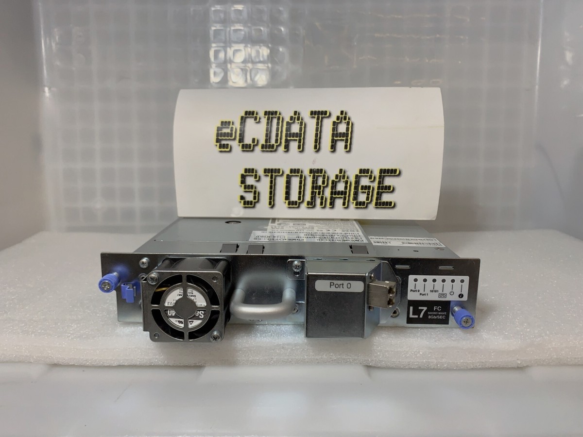 IBM LTO7 Tape Drive HH 8Gb Fiber Channel TS4300 3555-L3A