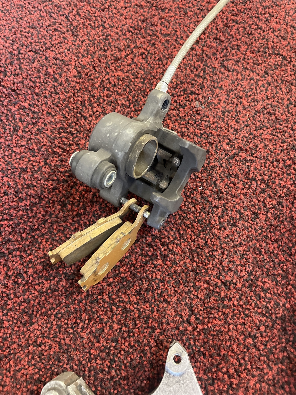 2007 0509 Suzuki SV650 SV650S Rear Brake Caliper Assembly Master Cylinder Lot eBay