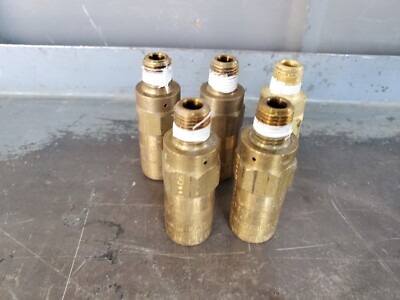 LOT OF 5 REGO 1/4'' PRV9432F Cryo-Flow Pressure 6.9 Valve