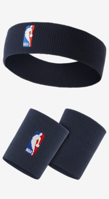 Official) Nike NBA Basketball Wristband, Headband, Head Tie, or