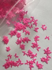 Butterfly 2 Magenta Nail Glitter  1 TSP  Gel Nail Art  Acrylic