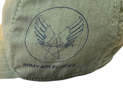 個人装備 WW2 US ARMY AIR FORCE A3 HBT MACHNIC CAP WW2 US ARMY AIR FORCE A3 HBT MACHNIC CAP 個人装備