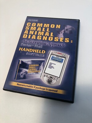 Common Small Animal Diagnoses Vintage Compaq Pocket Software