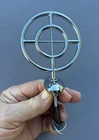 GUNSIGHT 3" CAR HOOD ORNAMENT CHROME METAL EMBLEM Anti-Aircraft Gun Sight ~ US$