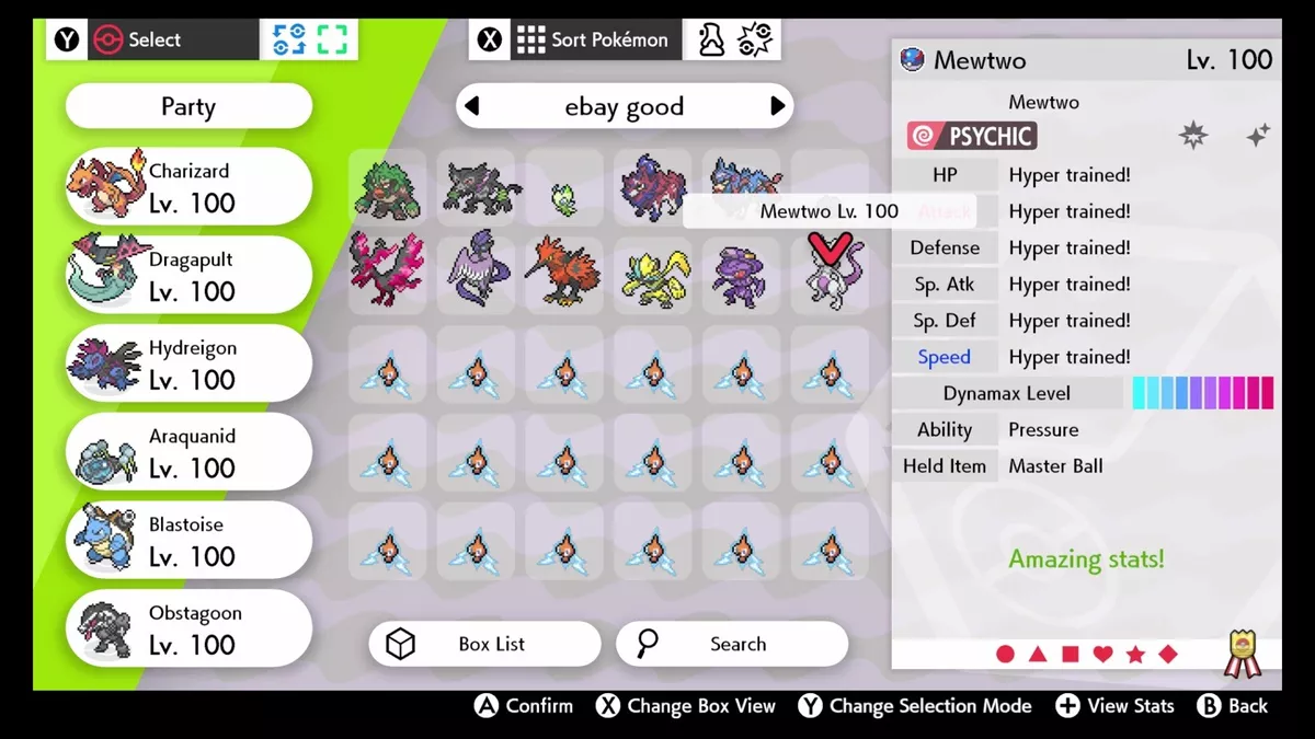  All 11 Shiny 6IV Ultra Beasts Crown Tundra Legendaries with  Master Balls for Sword and Shield : Toys & Games