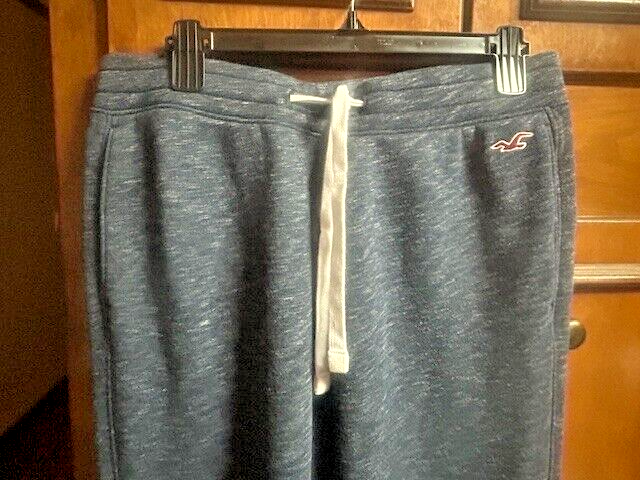 Hollister Womens Medium Jogger Sweatpants Full Length Heathered Gray