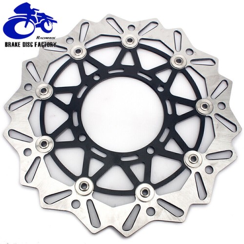 For Kawasaki KX 125 250 Oversize Brake Disc Rotors Bracket KX250F KX450F KLX450R - Picture 2 of 11