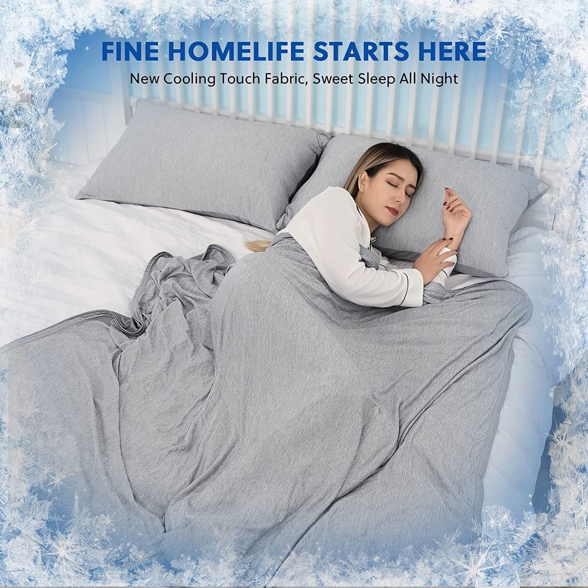 Cooling Blankets for Hot Sleepers Summer Blanket Thin Lightweight  Breathable | eBay