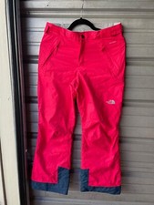 The North Face Dryvent Snow Pants Pink EZ Grow Skiing Girls Large 14/16