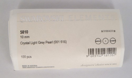 Genuine SWAROVSKI CRYSTAL PEARL ELEMENT #5810 ROUND BEAD ~ Many Color & Size - Picture 90 of 146