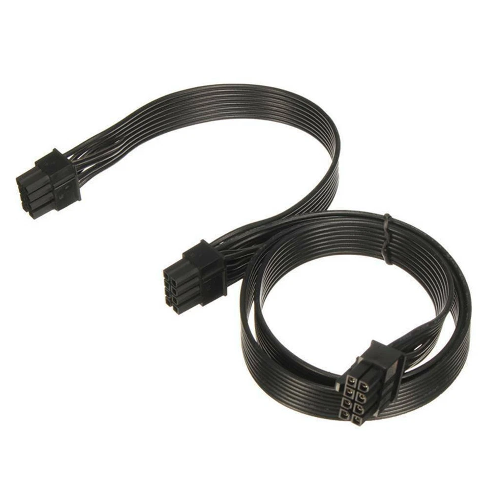 8 Pin to DUAL 8 (6+2) PCI-e GPU Cable for EVGA, Silverstone Modular Power Supply - Image 3 of 4