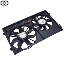 Engine Radiator Condenser Cooling Fan Assembly For Volkswagen Beetle Jetta Golf