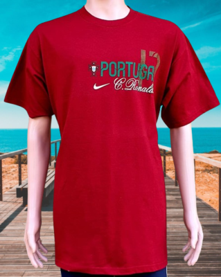 今日中値下げ！Nike C. Ronaldo17番 ポルトガル代表シャツ PORTUGAL RONALDO NO. 17 FUN NIKE FUN SHIRT L | eBay
