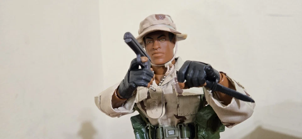 Gi Joe 12 дюймов 1:6 Лот товаров Заказная Фигурка Navy Seal Shore Security Footlocker Дополнительно - Изображение 3 из 4