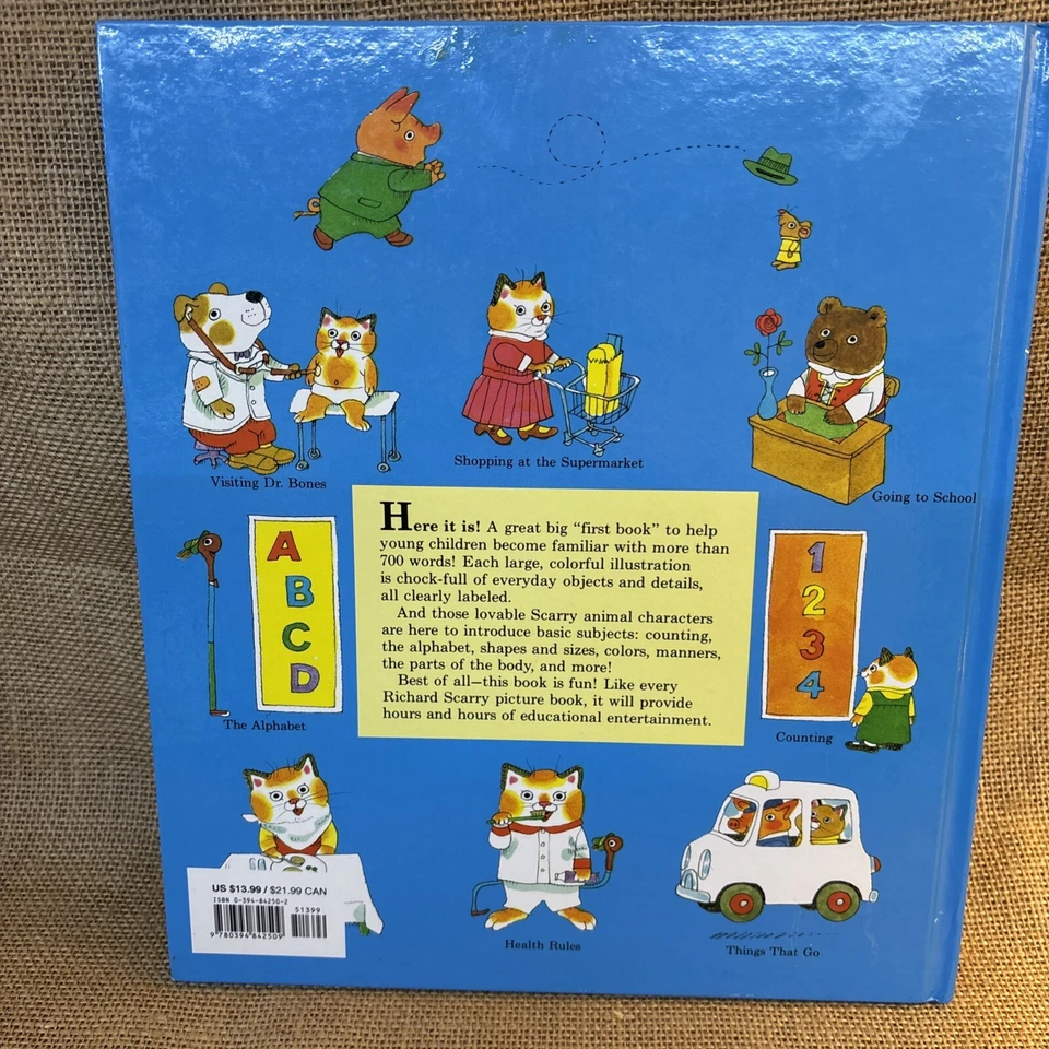 Ричард Скарри лучшая первая книга когда-либо!, случайный дом, 1979 - Изображение 2 из 4