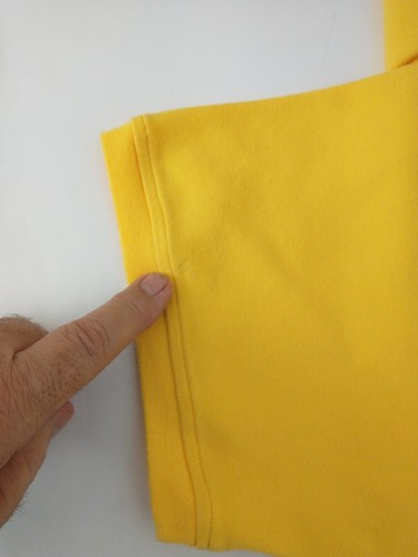 Pepsi Cola Memorabilia Men's Yellow T-Shirt Size 4XL Old Style Bottle Logo - Picture 5 of 5