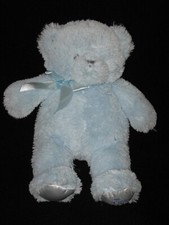 Baby Gund My First Teddy Bear Lovey Plush Blue Small 10" Stuffed Toy 021033