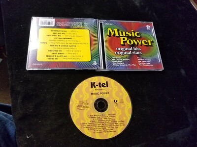 Music Power by Various Artists (CD, Aug-1996, K-Tel Distribution) 