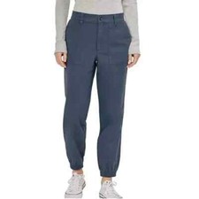 Gap Ladies Twill Jogger Size XXL Blue Indigo