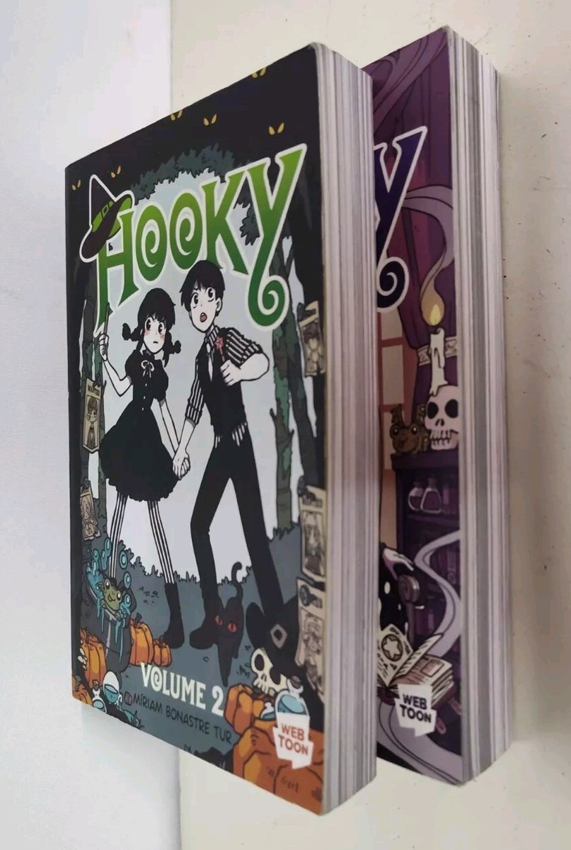 新品　3巻セット　Hooky Volume 1 2 3 Hooky Series 3 Books Set (Volume 1 - 3): Míriam Bonastre Tur
