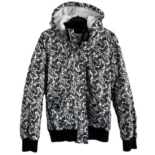 ICEBREAKER W's HELIX LS ZIP HOOD S ブラック Icebreaker Women