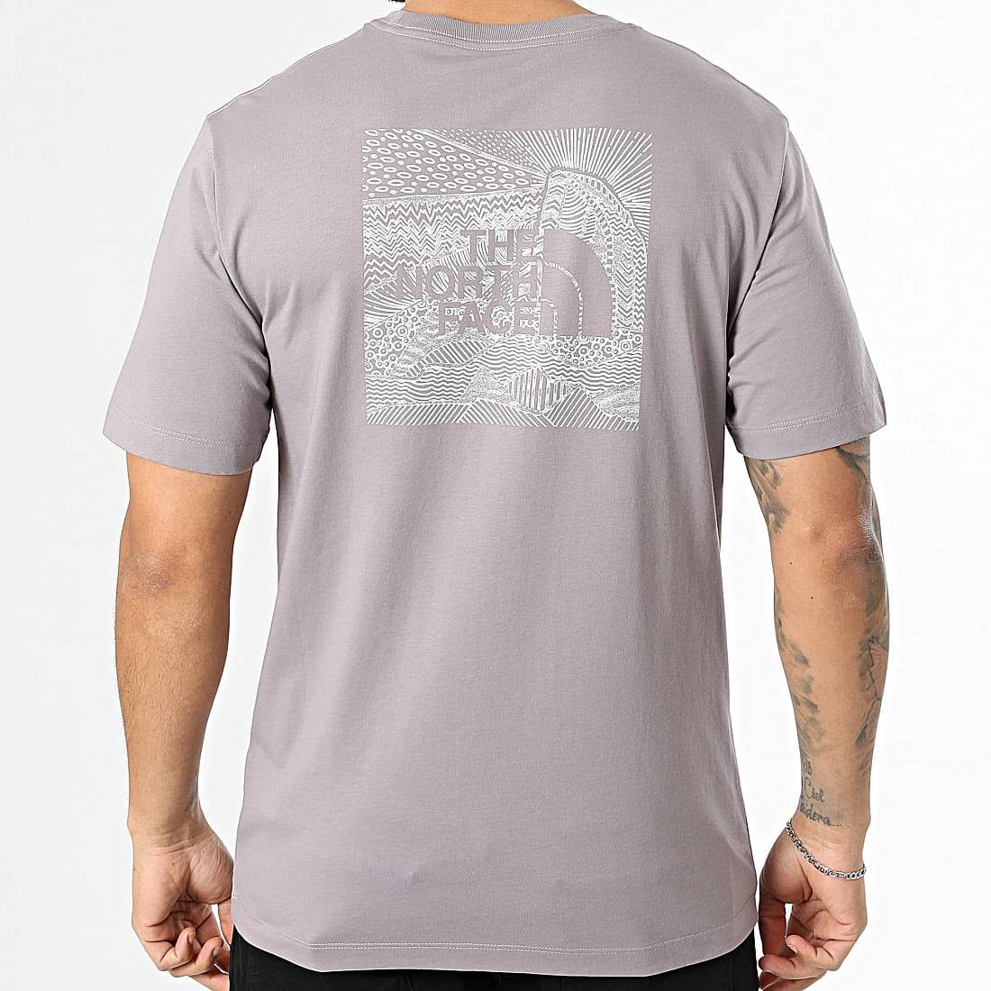The North Face Tee Box Nse Celebration Reg Grau - Gre S Herrenbekleidung 8490₽