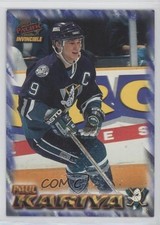 1997-98 Pacific Invincible NHL Regime Paul Kariya #4 HOF 1o8