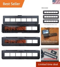 Protective Long Tray Negative Film Holder Set for Quick 35mm Scanning - 3 Count