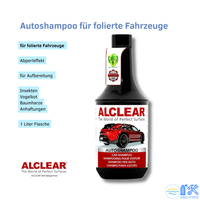 Autoshampoo 721AS - 1 Liter Flasche Ph-Neutral & Folierung Geeignet Alclear