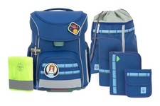 Lässig Unique School Set Slim 7-teilig Schulranzen Dark Blue blau Neu