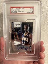 2010-11 Absolute Memorabilia - Rookie Premiere Paul George Rookie Auto 9 Mint
