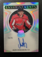 23-24 The Cup Hockey Enshrinements Auto E-AO Alex Ovechkin #/25 [SP]